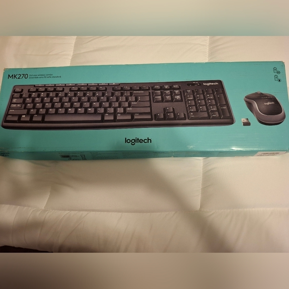 Logitech MK270 Wireless Combo in Black